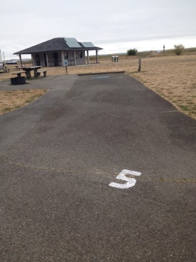 Beach Campground site 5