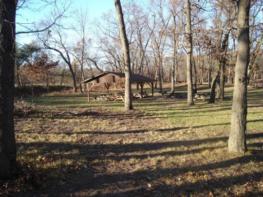 Indiana Dunes State Park site South West Shelter - 001
