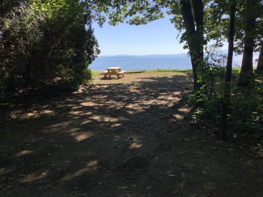 AUSABLE POINT CAMPGROUND site 011