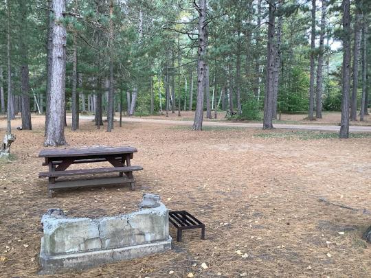 FISH CREEK POND CAMPGROUND site 104