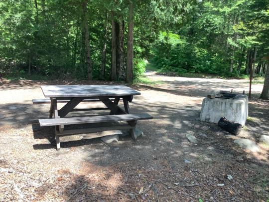LAKE HARRIS CAMPGROUND site 033