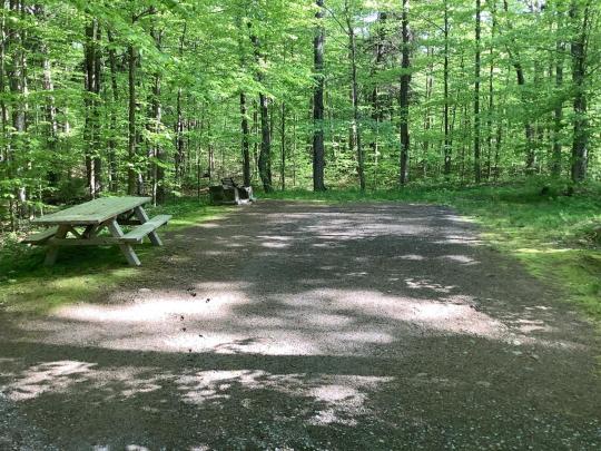NICKS LAKE CAMPGROUND site 023