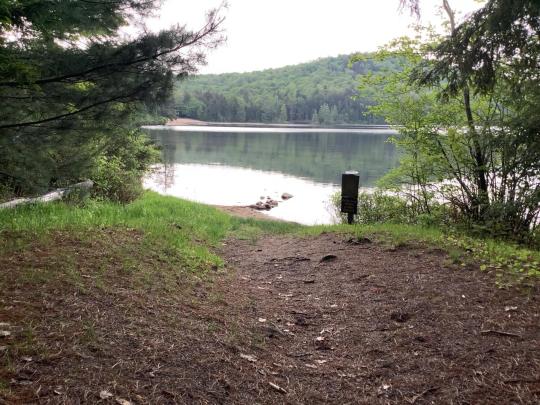 NICKS LAKE CAMPGROUND site 109