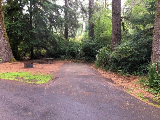 Fort Stevens State Park site 118