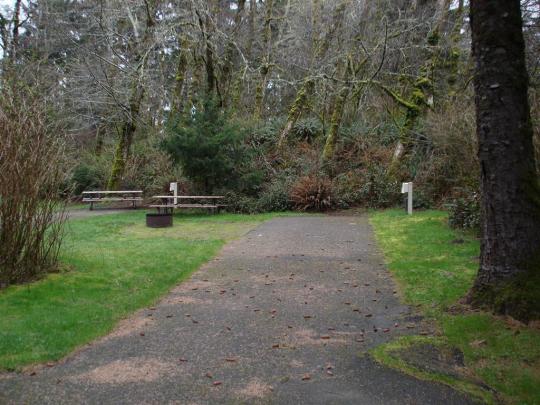 Fort Stevens State Park site 124