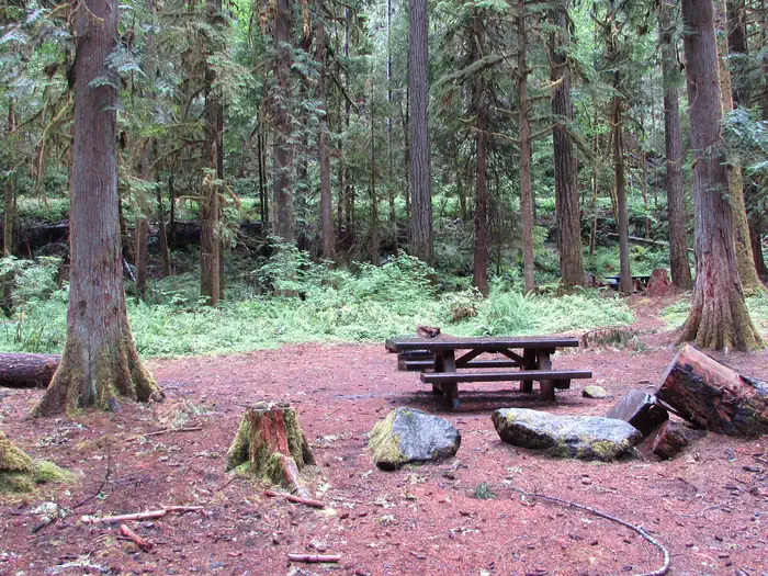Lund Park Campground site Site #9