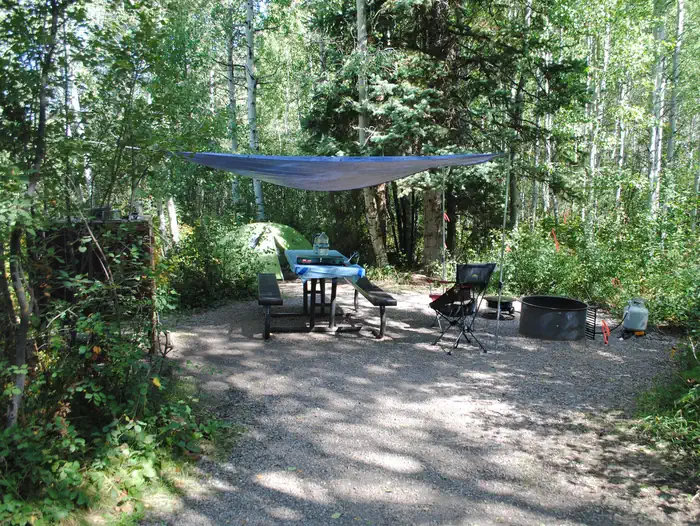 DIFFICULT CAMPGROUND site 030