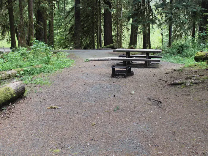 SOL DUC HOT SPRINGS RESORT CAMPGROUND site 012