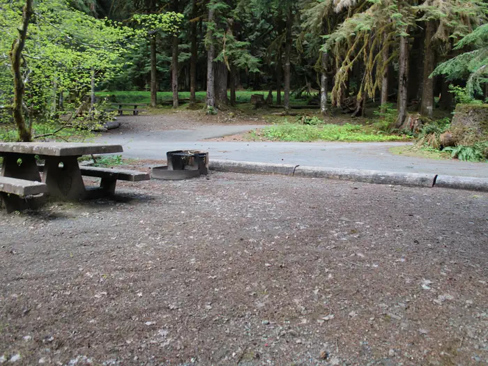 SOL DUC HOT SPRINGS RESORT CAMPGROUND site 030