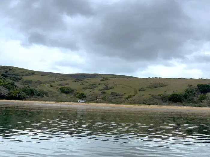Point Reyes National Seashore Campground site TOMALES BEACH GROUP, BOAT ONLY, 15-25 people